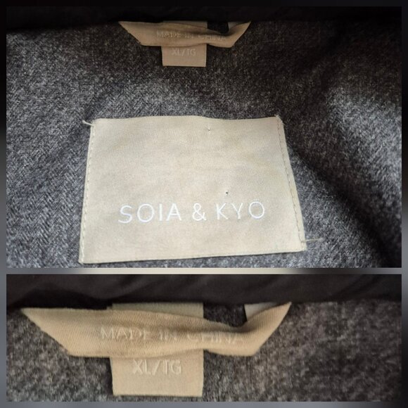 Soia & Kyo Camelia Down Coat XL Slim Fit - Picture 3 of 16